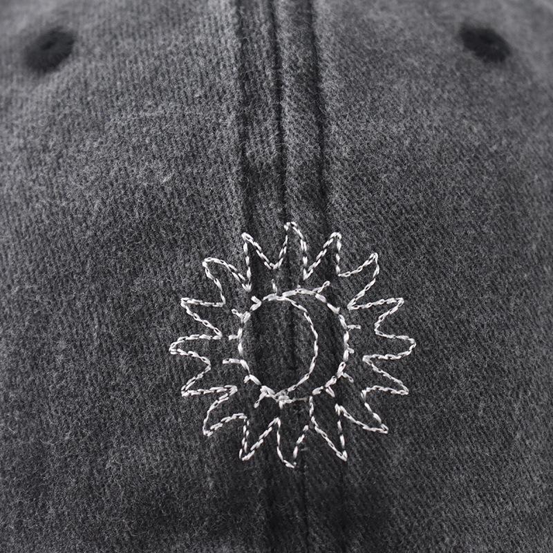 Cotton personalized sun baseball cap four seasons new personalized embroidered cap