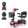 iScooter X02 Four-Wheel Scooter Suitable For Seniors/Disabled People 8KM/H 250W Motor 24V 12AH Battery Range 20KM Foldable Electric Scooter