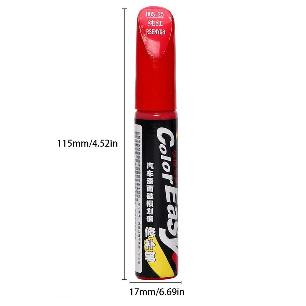 Autolack Kratzer Reparatur Stift Pinsel Wasserdicht Lack Marker Stift Auto Reifen Profil Pflege Automotive Pflegen Schwarz Weiß Rot