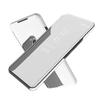 Case for XiaoMi RedMi Note8 Pro Clear View Flip Case Mirror Smart Stand Shockproof Cover Silver