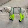 Dog Paw Socks Suspender Booties Anti-Slip Protector Waterproof Boot Leggings Protectors Adjustable Shoes for Winter Snow Rain Hiking Pet Foot