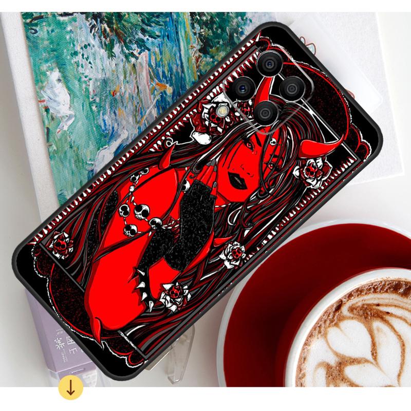 Devil Woman Case For Samsung Galaxy M11 M14 M34 M54 M31 M13 M53 M51 M12 M32 M52 M16 M36 M56 M15 M35 M55