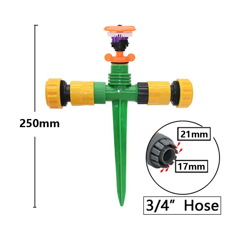 Automatic Rotating Jet Sprinklers Micro Nozzle holder Spikes Nozzles For Garden Lawn Farm Agriculture Irrigation