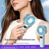 New 100-Speed Portable Handheld Fan with Digital Display, USB Charging, Ideal for Outdoor Summer Cooling, Customizable Logo Option