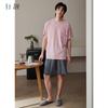 Xuan Liang Pajamas Men's Summer Thin Modal Short Sleeved Shorts Can Be Worn Outside Ice Silk Cool Large Home Furnishing Set