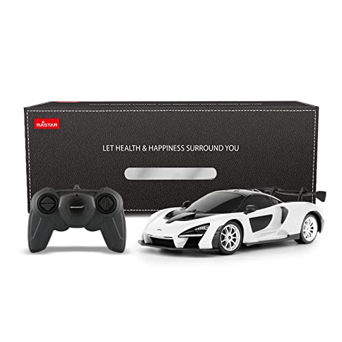 RASTAR 1:24 Scale McLaren Senna Model Car, White