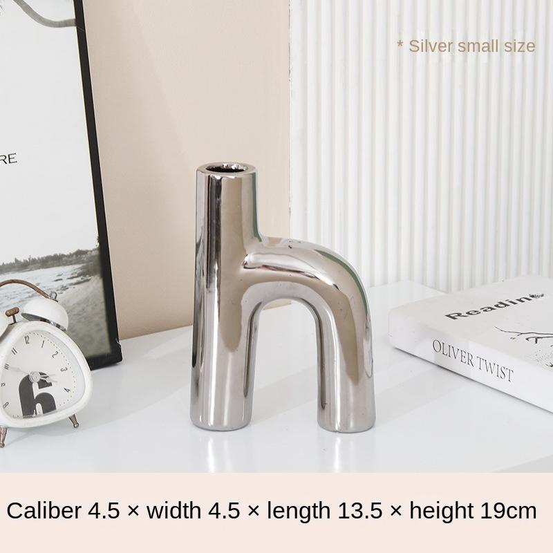 

Нерегулярные инсы креативные алфавитные орнаменты Керамическая ваза Мягкое украшение для дома Современное украшение ваза Простое украшение для комнаты