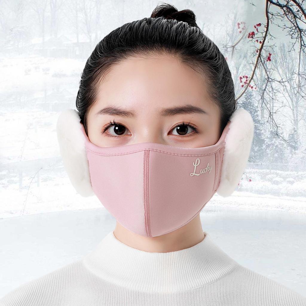 Winter Warm Respirator Cold Proof And Antifreeze Protective Mouth Ear Mask For Outdoor Riding