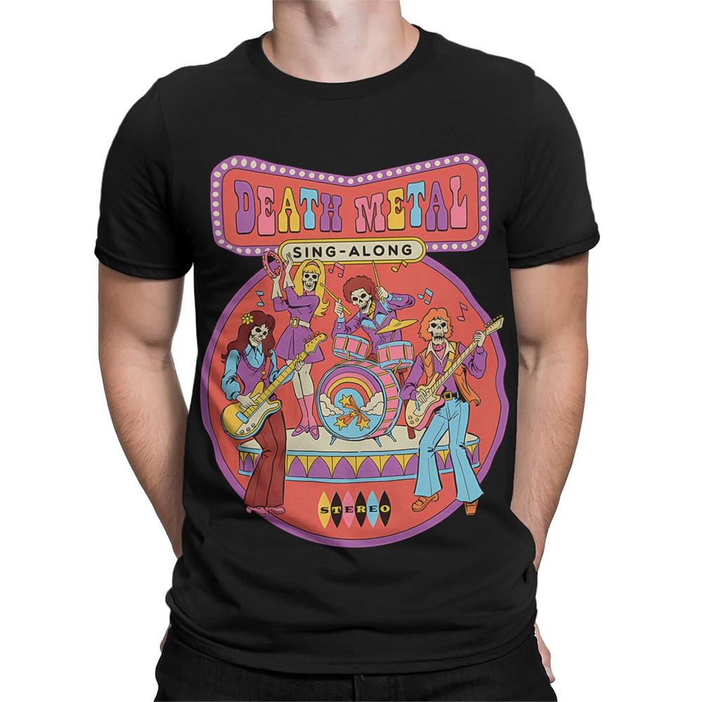 

Death Metal Sing-Along 70s Inspired T-Shirt for Music Lovers #SR#T433 4XL