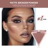 No Limits Matte Bronzer Long Lasting Contour Makeup for Face Shading Blusher Plumps Appearance Smooth Finish Cosmetics
