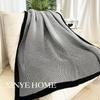 Nordic Knit Sofa Blanket: Cozy for Living Room, Office, Car & Bed