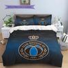 Club Brugge KV Pattern Bedding,Quilt Set Quilt Cover Pillowcase Home Birthday Gift(1 * Duvet Cover + 2 * Pillowcase, Without Core)