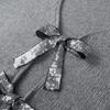2024 Spring Fashion Bow Decor Loose Knit Cardigan