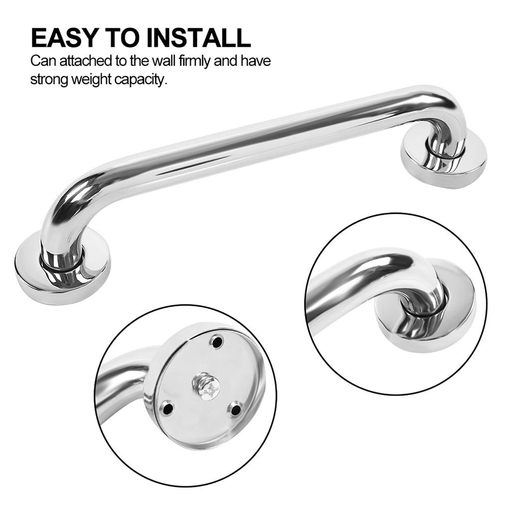 30cm Thicken Stainless Steel Bathroom Bathtub Grab Bar Safety Hand Rail for Bath Shower Toilet