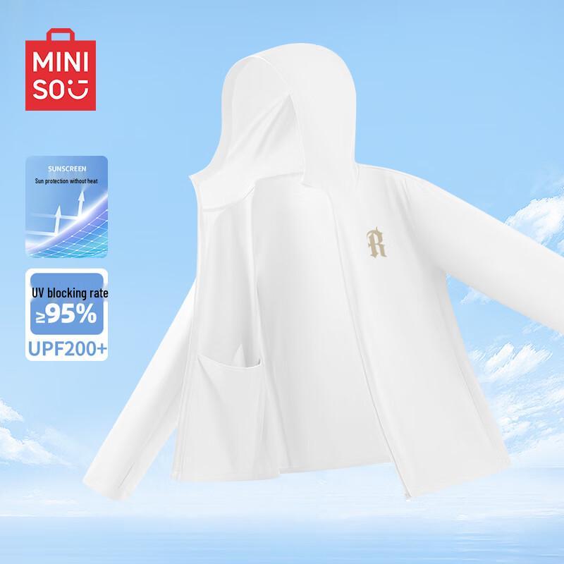 MINISO Men's Summer Cooling UPF200+ UV Protection Outdoor Hooded Jacket