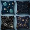 Constellation Pattern Cushion Cover Soft Decorative Pillow Case Suitable for Bedroom Sofa Car Travel Use