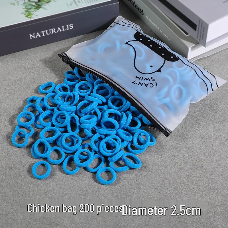 High-Elasticity Hair Ties for Girls - Gentle on Hair, Perfect for Children's Hairstyles