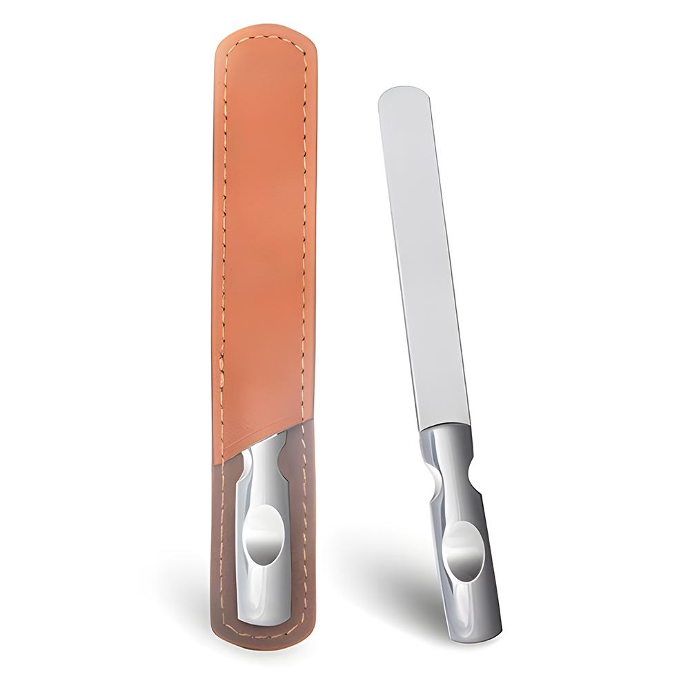 

Professional Double-Sided Stainless Steel Nail File for Manicure & Pedicure - Sanding, Polishing, Finger & Toe Care Tools бежевый