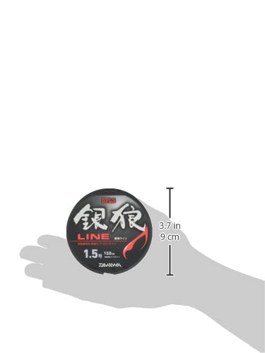 Daiwa Silver Wolf Nylon Line, Size 3, 150m, Orange