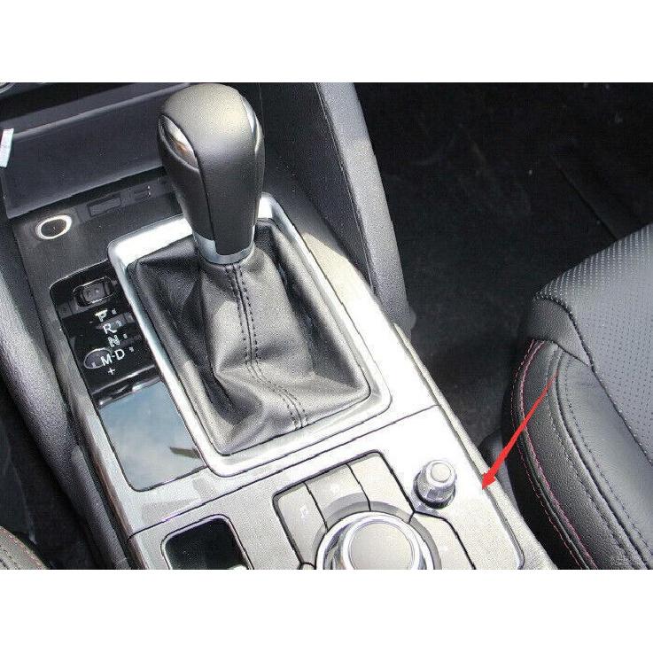 For Mazda CX-5 2015-2016 Real Carbon Fiber Center Console Multimedia Frame Trim