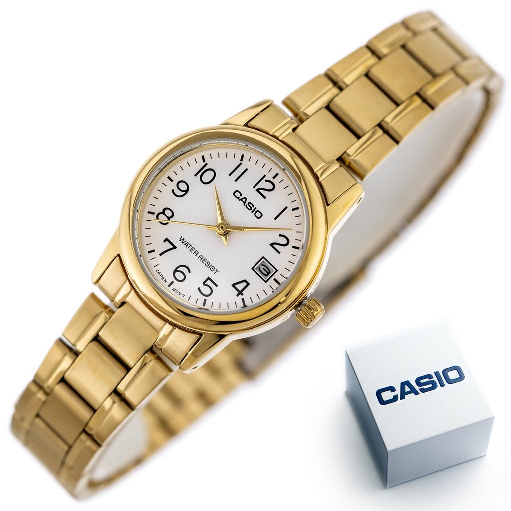 ZEGAREK DAMSKI CASIO LTP-V002G-7B2UDF (zd587g) + PUDEŁKO