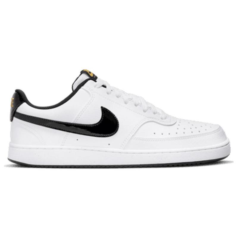 Nike Court Vision Low White Black Metallic Gold  DV1899-100