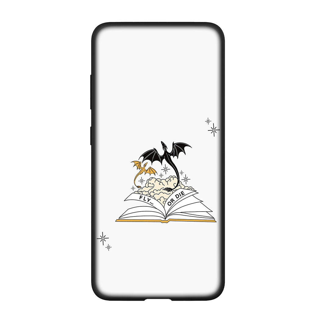 Phone Case for Samsung Galaxy S25 S23 S22 S24 Ultra FE A05 A06 A15 A16 A36 A37 A35 A52 A54 A55 A56 A57 A25 A26 A53 A17 Poster Book Fourths Wing Cover