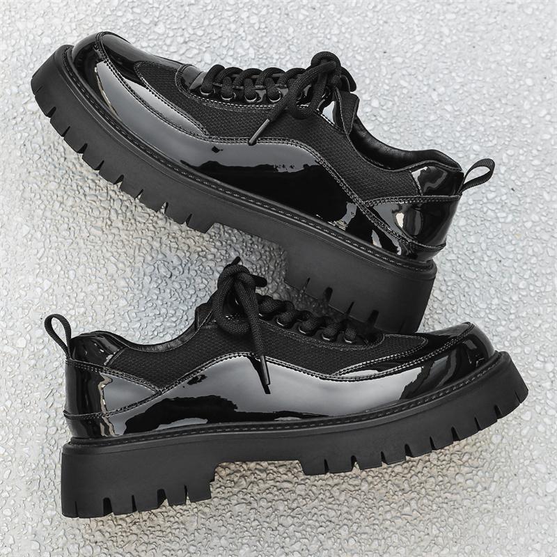 Fashion Hot Sale Men Casual Shoes Genuine Leather Male Sneakers Lightweight Formal Dress Footwear Breathable Mens Walking Shoes Trainers