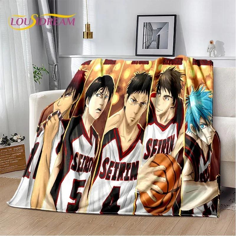 Animacinis Kuroko krepšinio anime pledas, minkštas apklotas namams, miegamajam, lovai, sofai, iškylai, kelionėms, biurui, vaikams