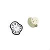 Acrylic Distorted Wall Clock Creative Unique Melting for Desktop Shop Silent Simple Room Decor