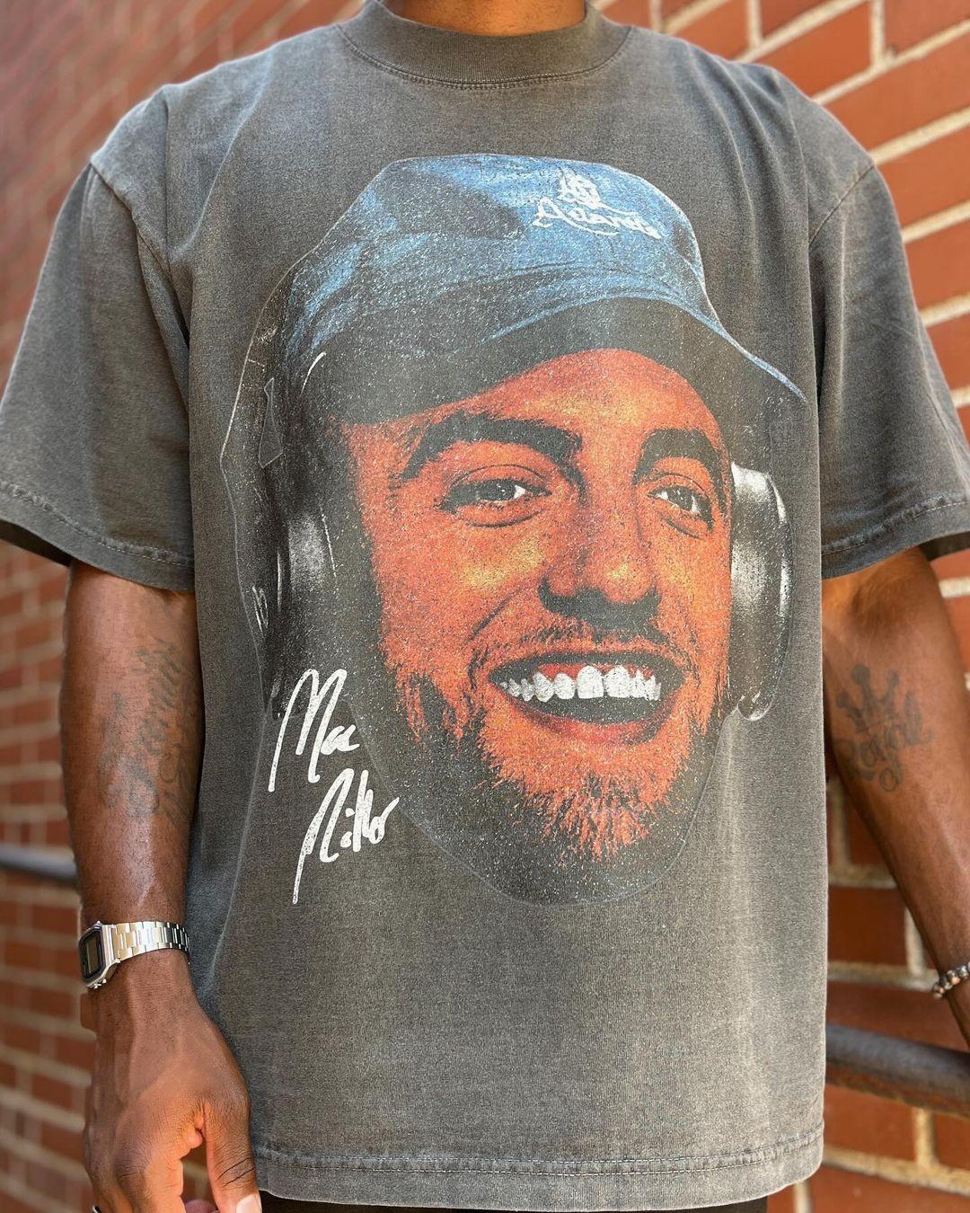 MAC MILLER Swimming Album Music Charcoal Unisex Shirt Reprint S-5XL WA1870 XL