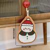 Christmas Towels Absorbent Santa Claus Christmas Tree Snow Man Hand Towel Kitchen Handkerchief Wipe Cloth Christmas GIfts Towels