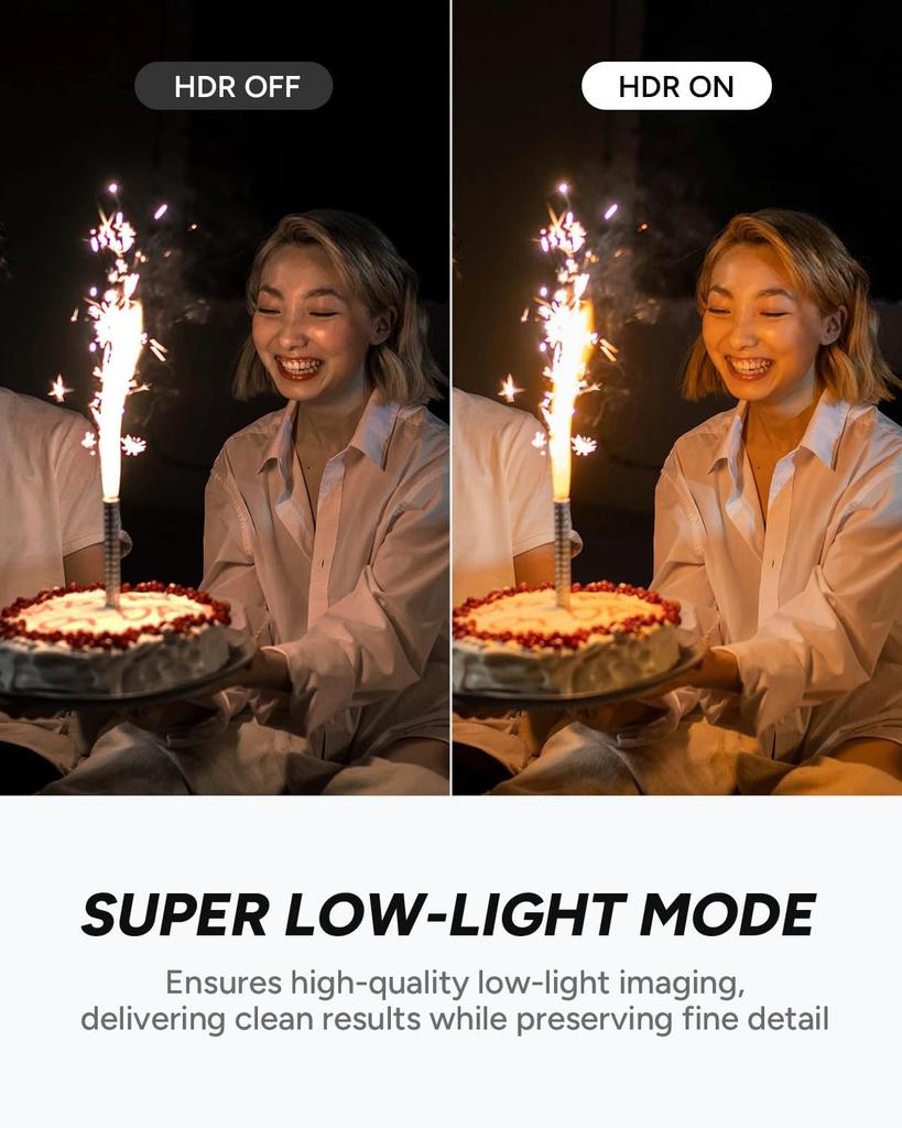 SJCAM C400 Pocket 4K Vlogging Camera Waterproof to 30M Battery Life Dual Touchscreen POV Camera 8x Zoom Wearable Body Cam 7-Hour