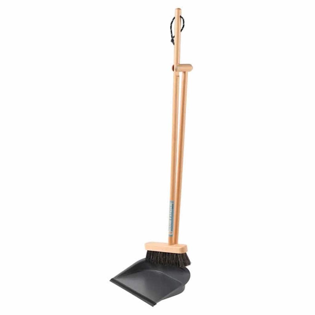 Dulton Cleaning Supplies Dustpan Bloom Gray Height 930 x Width 290 x Depth 232mm DUSTPAN BROOM GRAY & & H20-0183GY