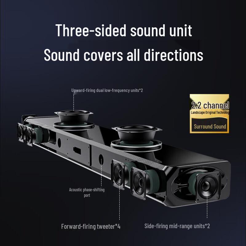 SANSUI DV-91H Home KTV Soundbar System CN plug (adapter included)