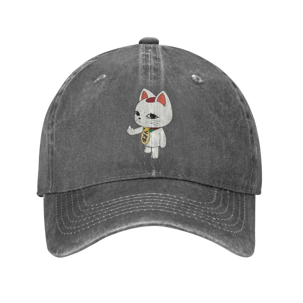 Vintage Turbo Granny Dandadan Anime Baseball Caps for Unisex Women Distressed Washed Headwear Activities Adjustable Fit Hats Cap
