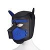 1pc Puppy Hood, Neoprene Silicone Leather Full Head Role Play BDSM Fetish Bondage Hood For Male Sex Games, Sex Toys