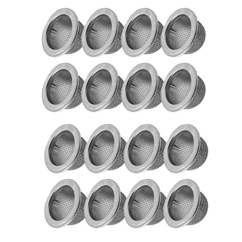 VOFUN-40Pcs Cocktail Smoker Filter Accessories, Double Screen Filter, Washable Stainless Steel Mesh Screen Filter Bowl