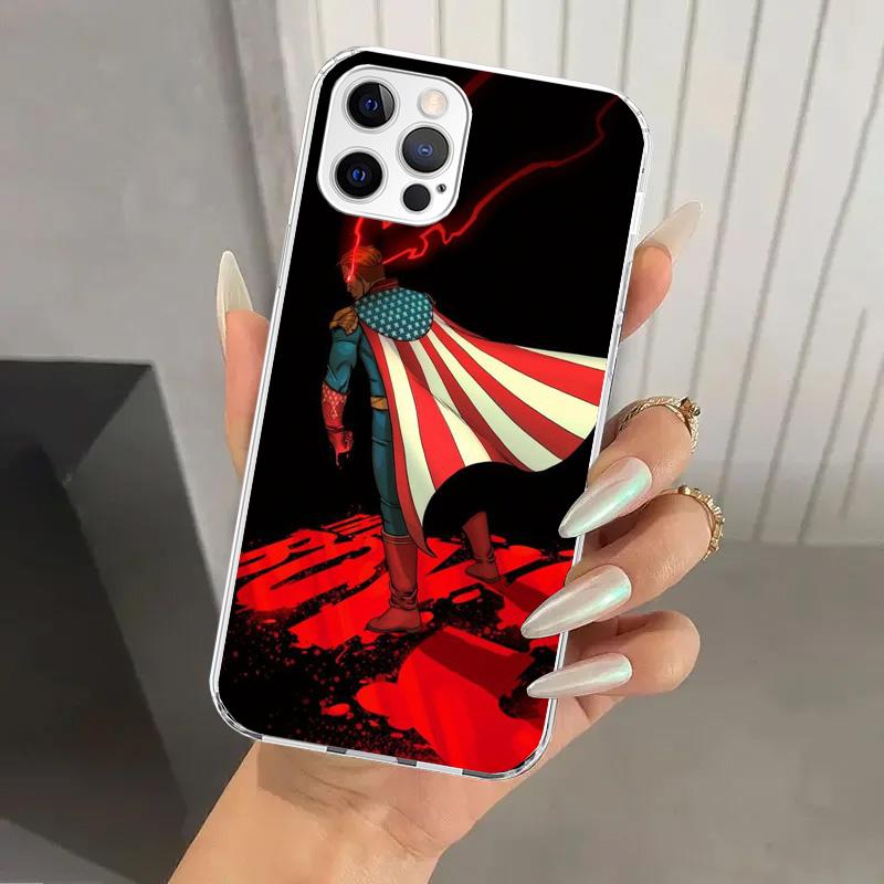 

The Boys Homelander TV Phone Case for Iphone 17 Air 16 15 Plus 14 13 Mini 12 11 Pro Max 16E 7 8 SE 2020 Soft Funda Print Shell 1 iPhone 11