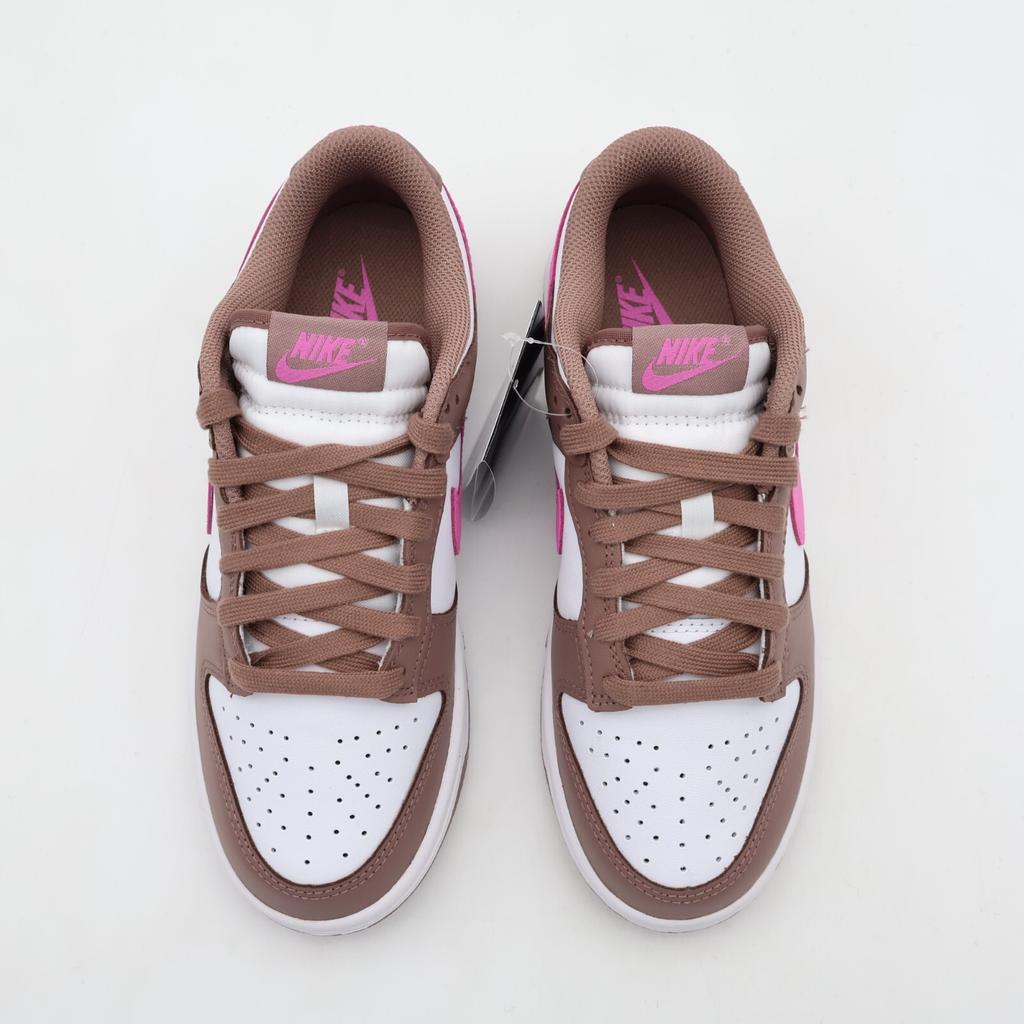 FZ3611-208 Nike Dunk Low Smokey Mauve Playful Pink White Brown Beige (Women's)