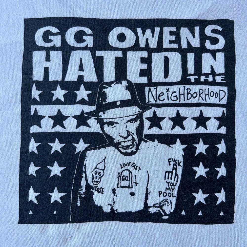 Vintage GG Allin Punk Rock Music  S to 5XL SE256 FREE SHIPPING Unisex T-Shirt XL