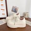 Herbst-Neuheiten mit dicker Sohle, schick, Nische, hässlich-süß, Muffin-Brot-Schuhe, Sportschuh-Board-Schuhe