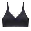 Wheat Ear Lace Suspenders Seamless Bra - Comfortable, Steel-Free, Thin & Fresh Underwear for Women.
