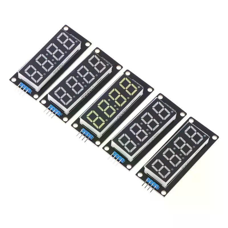 TM1637 0.56 Inch 4 Bit LED Digital Tube Display 7 Segments Display Module LED Electronic Clock Display Module Board For Arduino