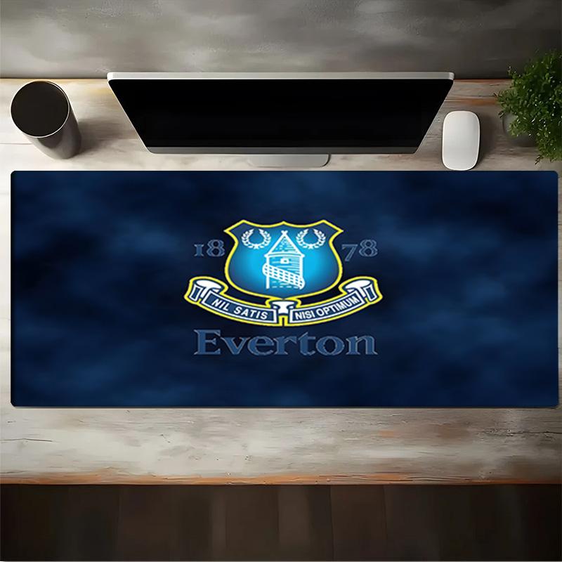 Everton Football Club Crest Mouse pad, Gaming Mouse Pad, keyboard pad, Desk Decor for computer notebook Fan Gift Birthday Gift