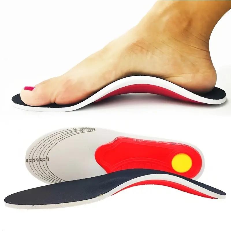 1 Paio Premium Solette Supporto Arco Alto Cuscinetto Gel Supporto Arco Piede Piatto Per Donna / Uomo