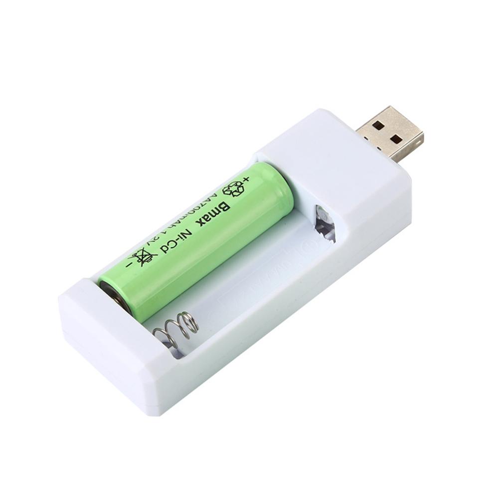 2-slot Usb Battery Charger Double-slot Aa Ni-cd Aaa Rechargeable Battery Charging Stand For Children Toys