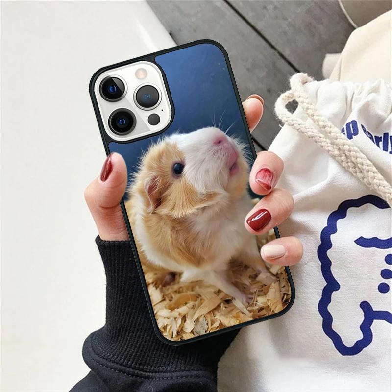 Hamster Guinea Pig Phone Case Cover For iPhone 17 Air 12 Plus Max for iPhone 17 Air 15 16 11 13 14 Pro Max Fundas