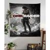 Hot Vedio Game Tomb Raider 123 Hanging Bohemian Tapestry Bohemian Wall Tapestries Mandala Cheap Hippie Wall Hanging