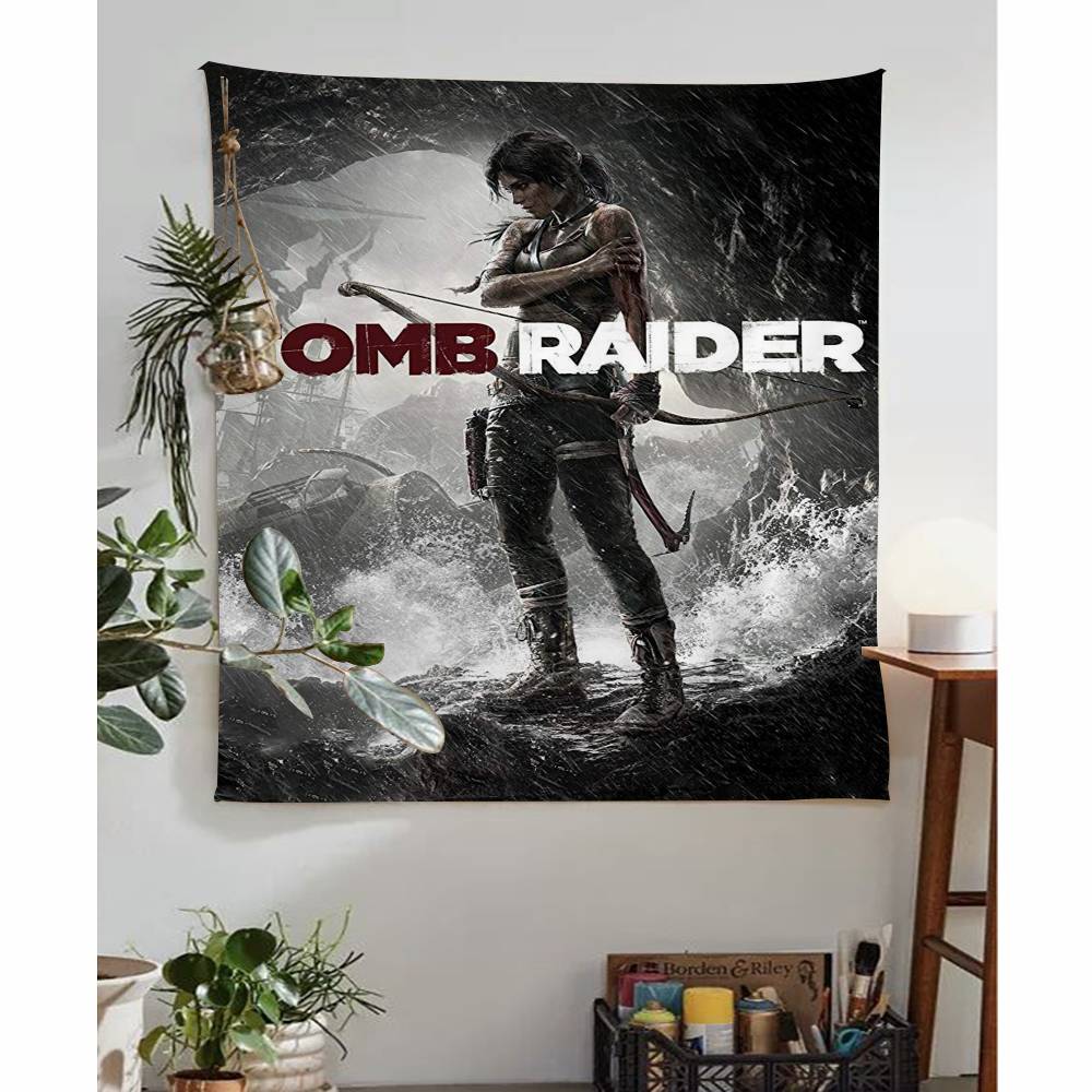 Hot Vedio Game Tomb Raider 123 Hanging Bohemian Tapestry Bohemian Wall Tapestries Mandala Cheap Hippie Wall Hanging